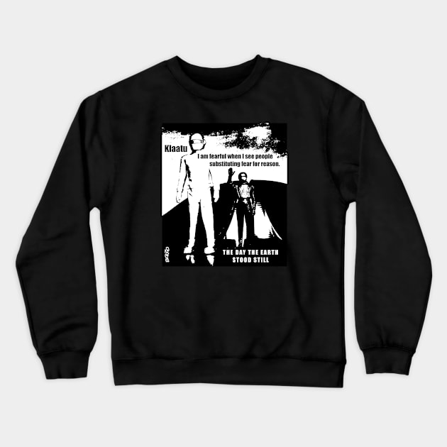 The Day The Earth Stood Still 2 Crewneck Sweatshirt by BonzoTee